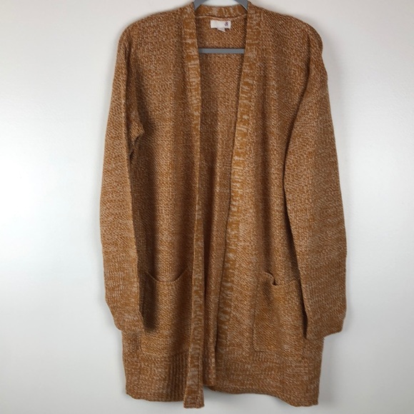 SO Sweaters - Open Front Patch Pockets Cardigan Size XL Juniors